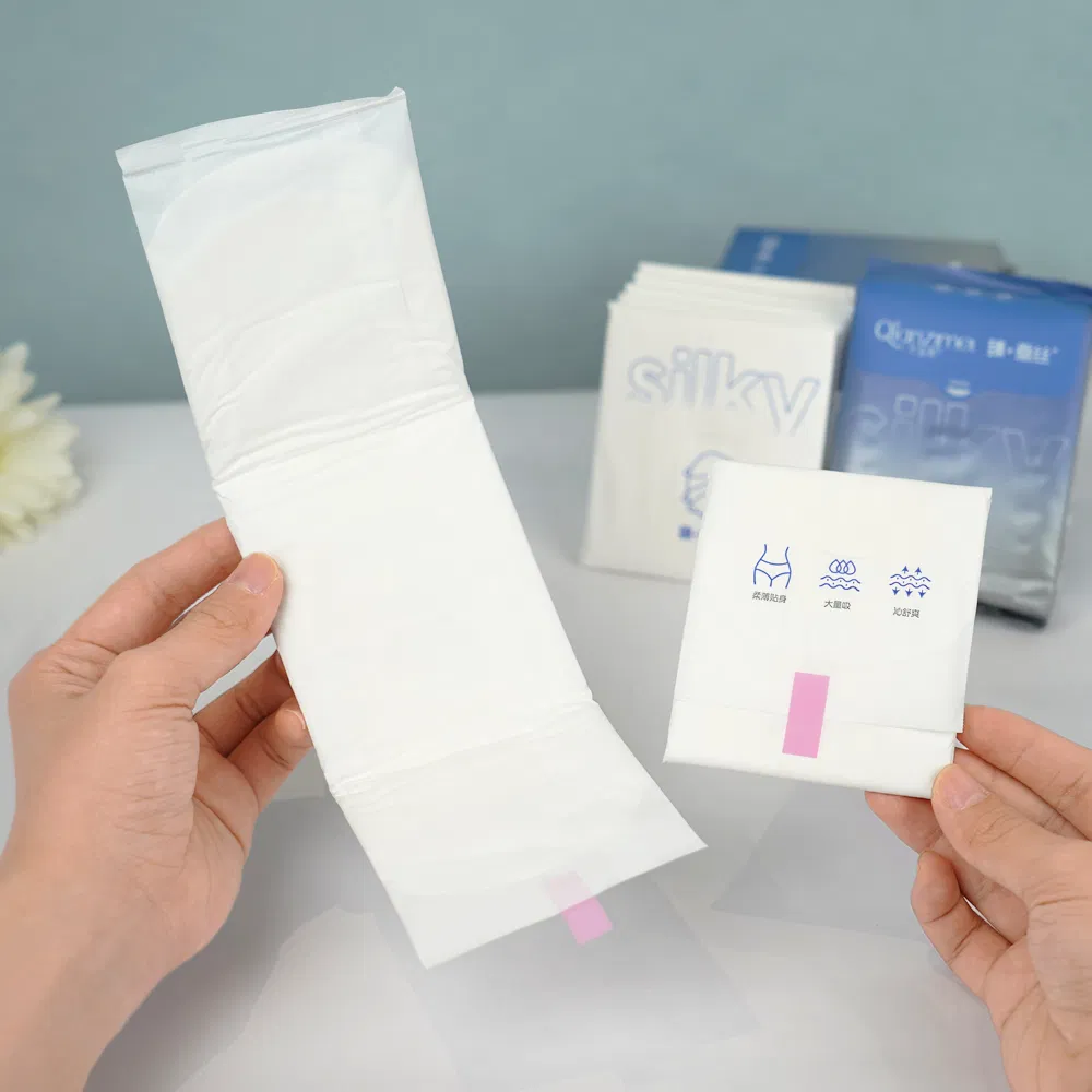 Customized Brands Wholesale Soft Thin Lady Sanitary Napkin