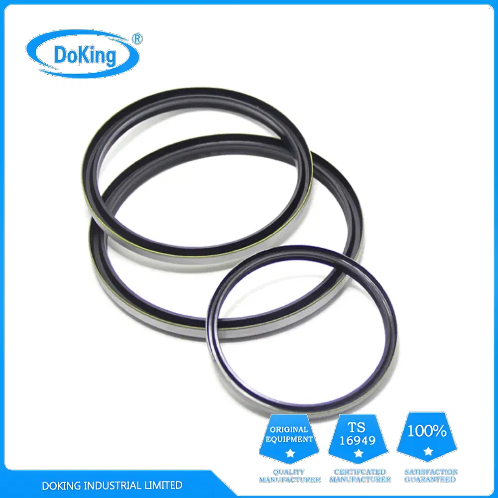 Маслосъемное уплотнение DKB Black NBR с металлом