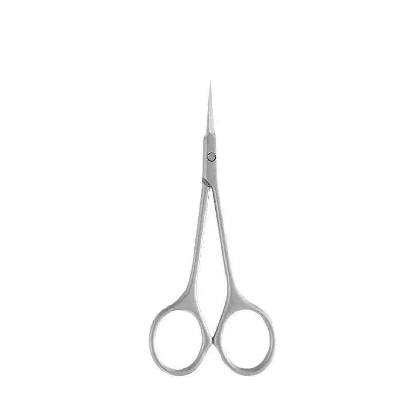 Factory Stock Stainless Steel Front Treatment Cuticle Eyebrow Trimming Beauty Clippers