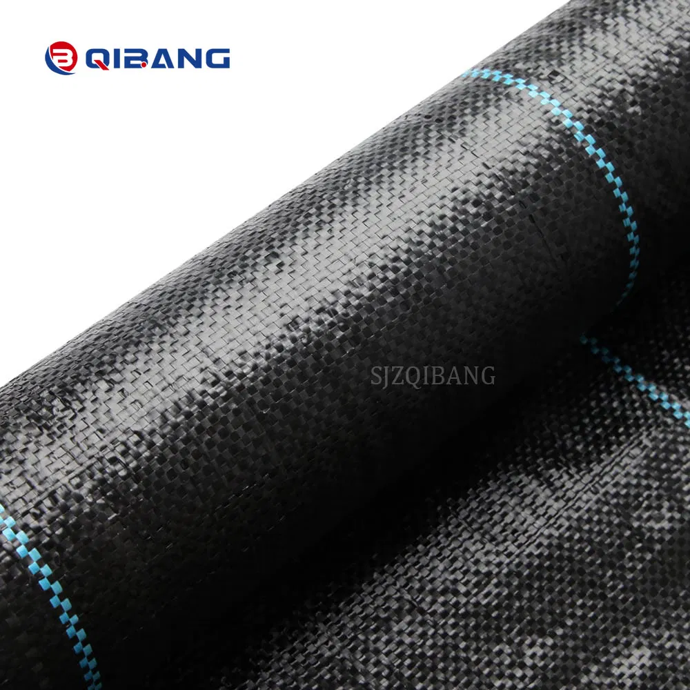 Wholesale Vegetable Greenhouse Farm Garden PP UV Stabilized Geotextile Grass Control Woven Weed Block Fabric