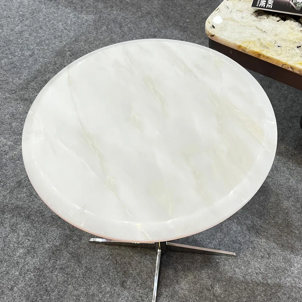 Modern Premium Artificial Stone Coffee Table for Elegant Living Spaces