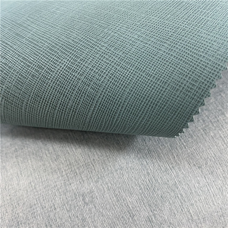 Home Decoration Embossed Fabric Based Wall Coverings Textile Wallpaper