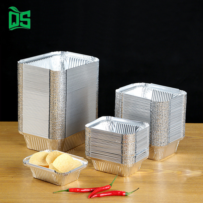 Premium Quality Cooking Aluminium Foil Tray with Lid Baking Aluminium Foil Plate