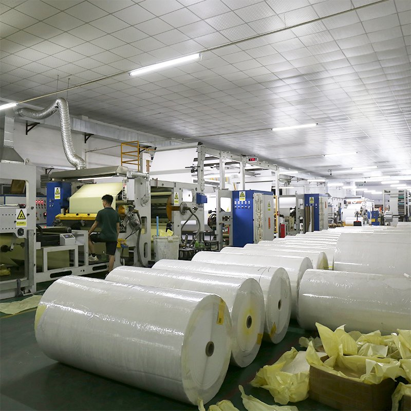 High Gloss Inkjet Synthetic Paper Self-Adhesive Mineral Water Label Inkjet Coating Photo Printing Jumbo Roll Material