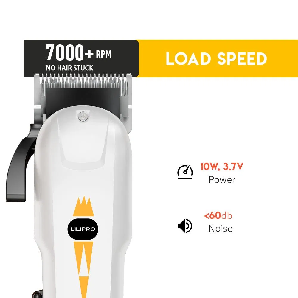 Lilipro L20 Salon Hair Cut Machine 7000rpm Clippers Men Rechargeable Professional Hair Clipper for Barber