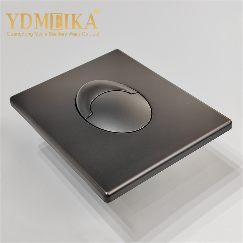 Dual Flush Toilet Flush Plate Mute Type Function Wall Mount Toilet Flush Button Panel
