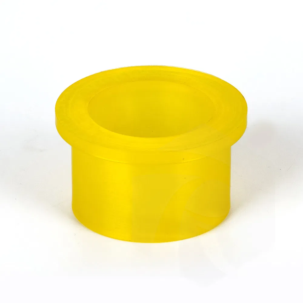 Custom Molded High Temperature Rubber Flange Sleeve NBR Silicone Rubber Sleeves Spring Rubber Bushing