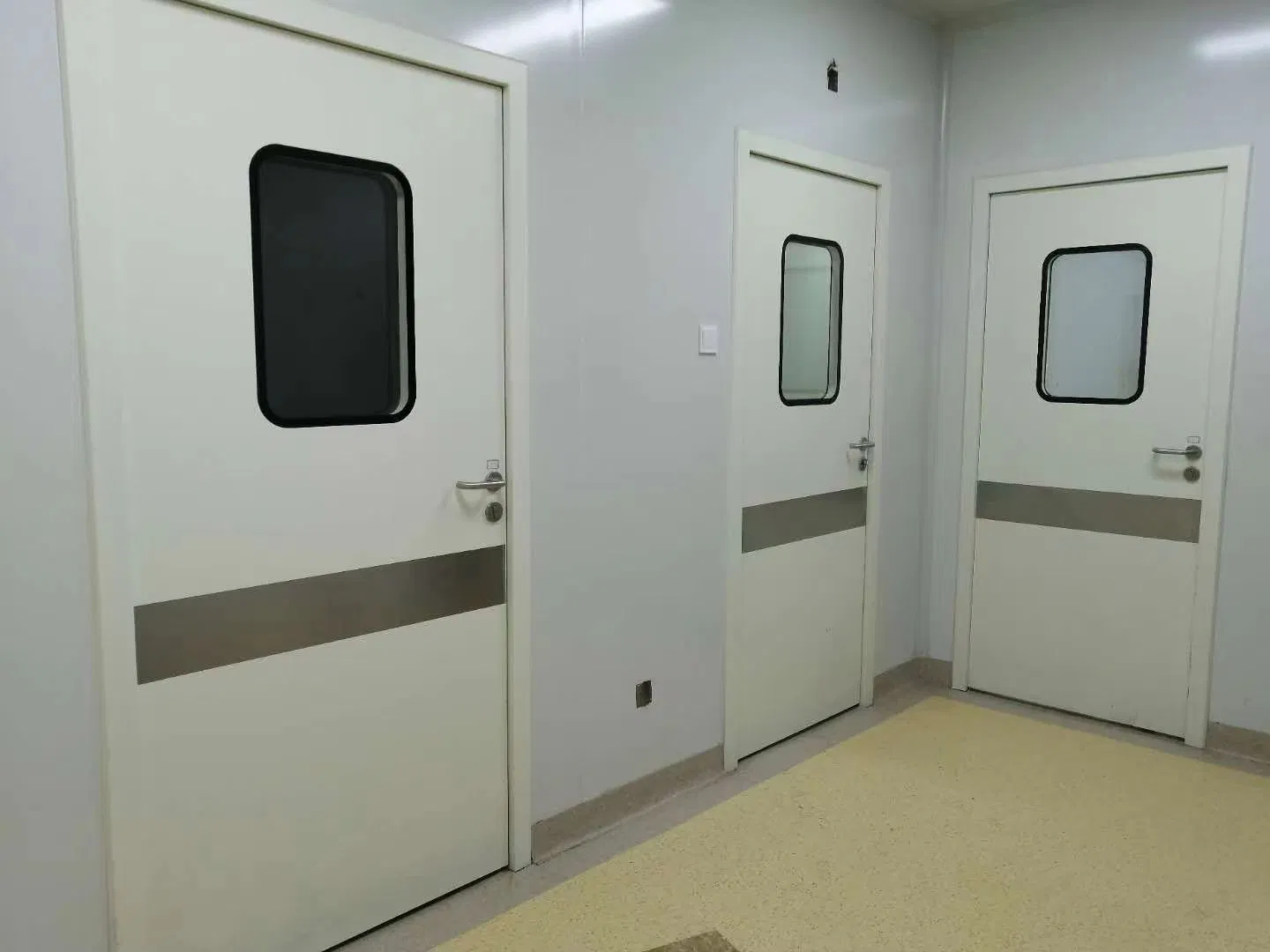 Chinese Top Brand Fire Rated Clean Room Door with Lock