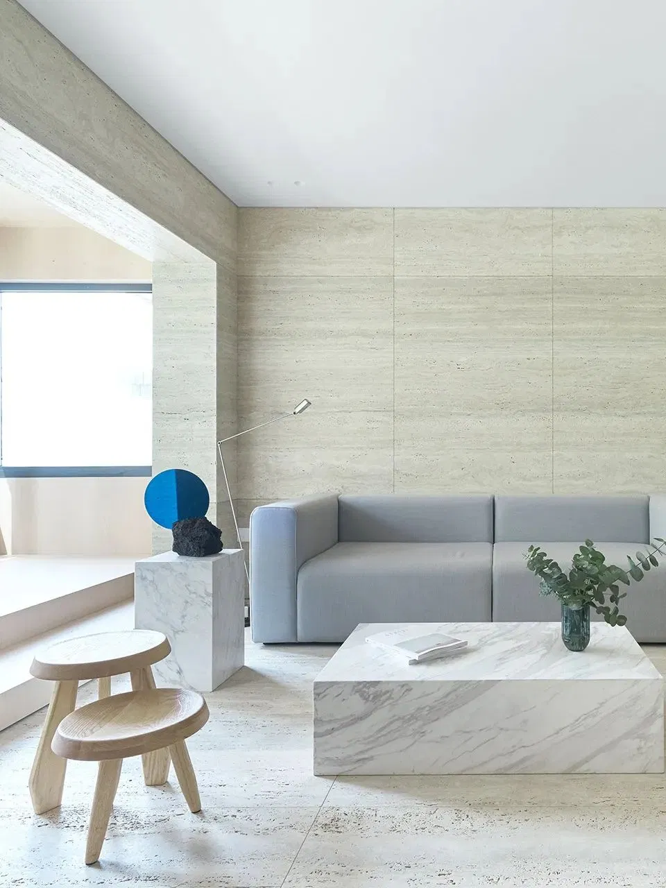 Travertine Porcelain Tile Trendy Tile for Wall and Floor Classic Vintage Acid-Resistant Design