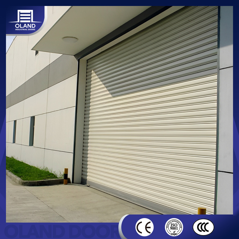 Heavy Durable Windproof Steel Security Roller Shutter Door Insulated Industrial Galvanized Stainless Roll up Door Metal Rolling Garage Doors for Warehouse