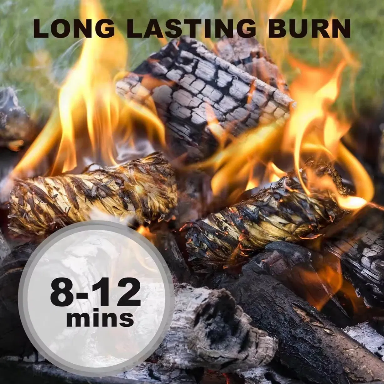 Eco-Friendly Fire Starter for BBQ, Fireplace, and Campfire Use