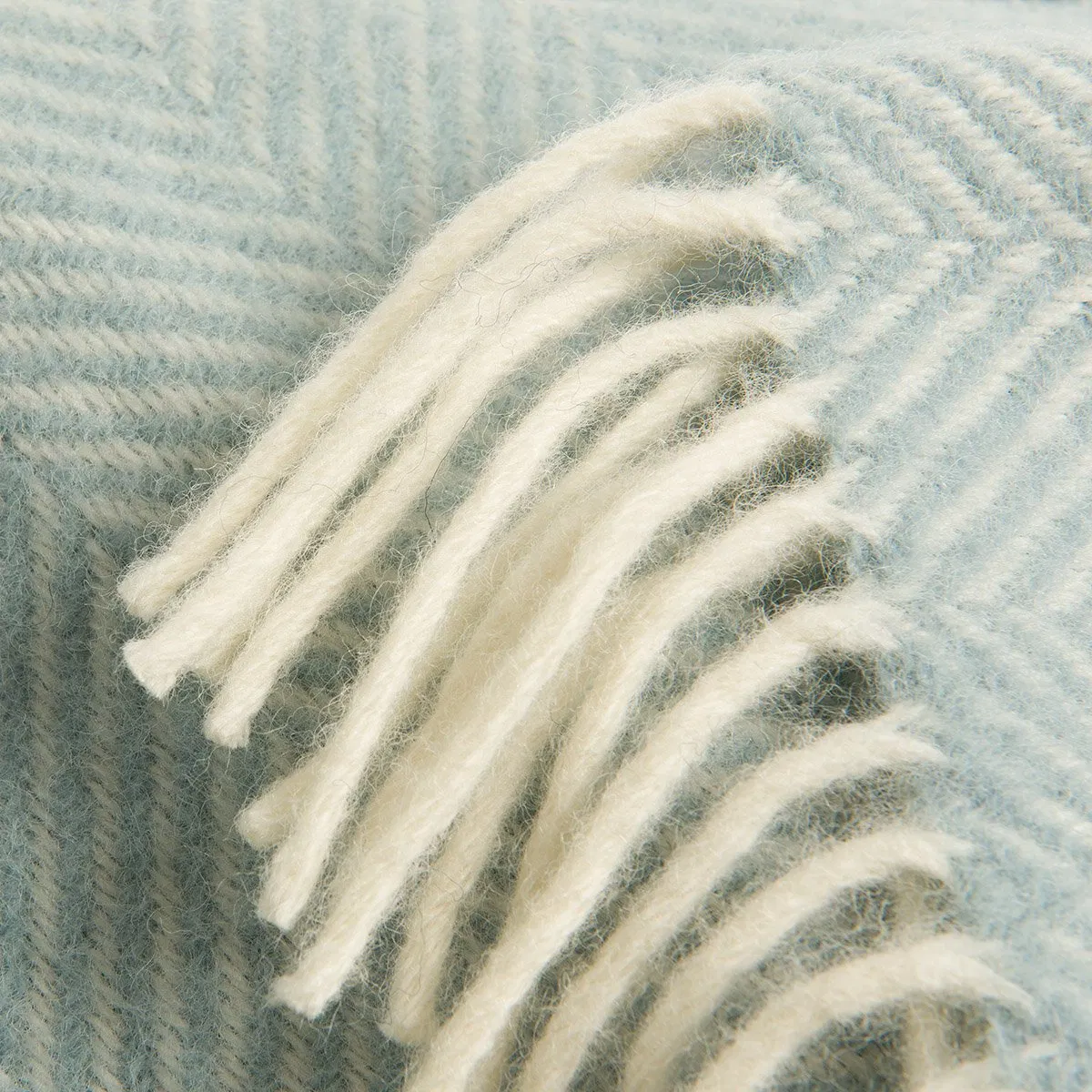 Fashion Light Luxury Wool Acrylic Fringed Blanket