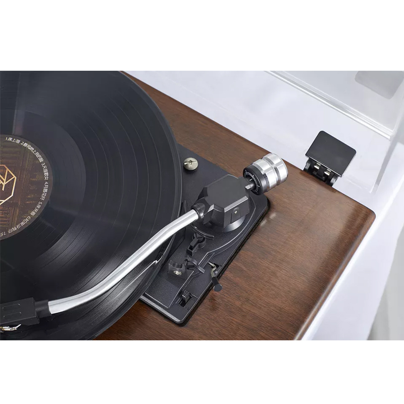 3 Speeds (33/45/78 PRM) Wood Turntable Record Player