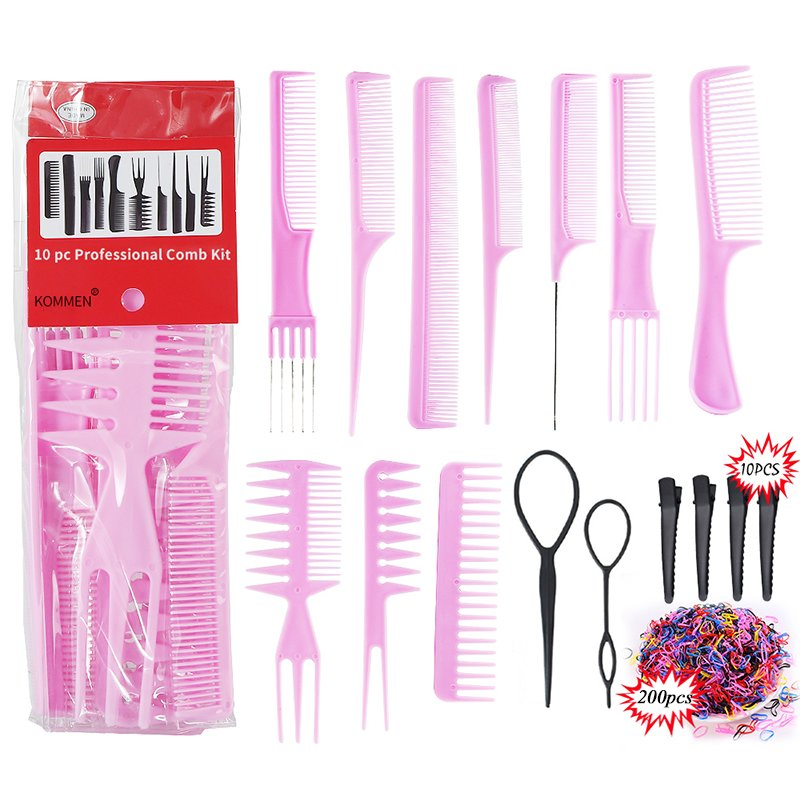 Styling Comb Set Hairdressing Hair Comb Hair Detangler Comb