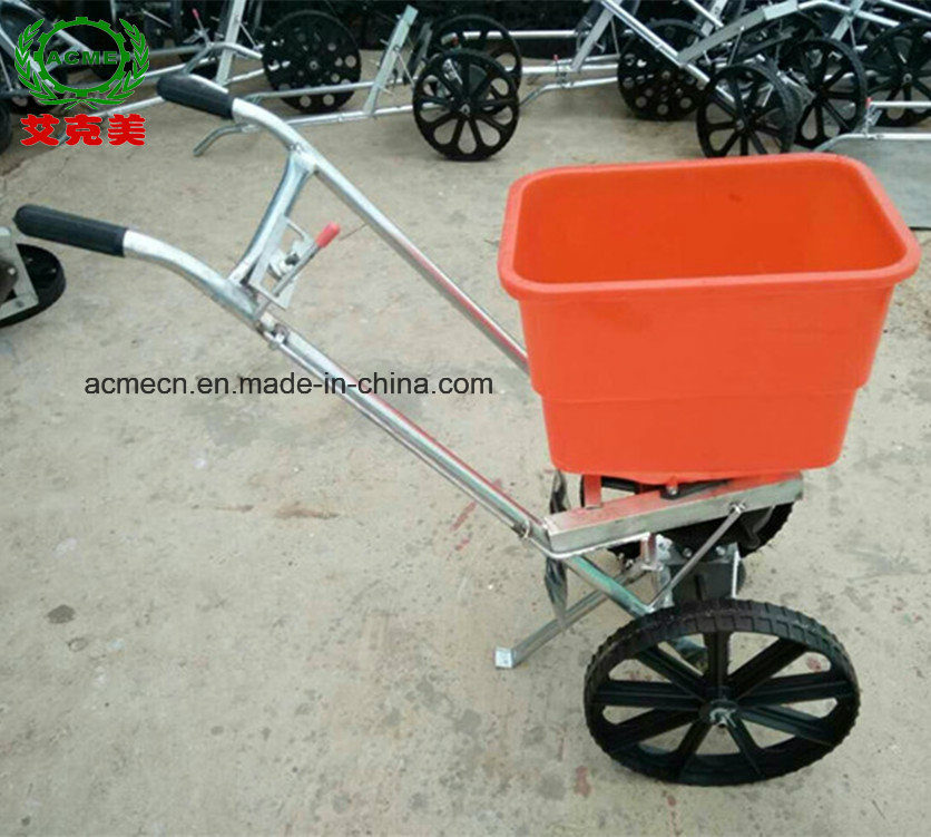 Agricultural Manual Seed Fertilizer Spreader for Garden and Farm