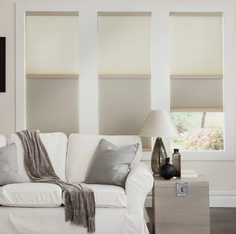 Sisheng UV Resistent Day and Night Honeycomb Blinds by Intelligent Control
