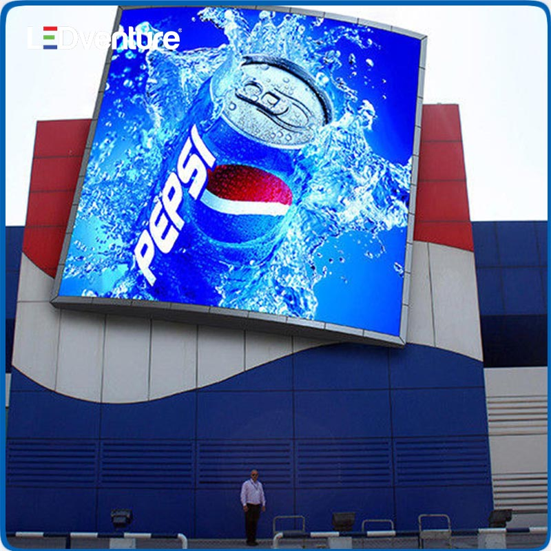 High Brightness Indoor Outdoor LED 3D Screen with P2.976 P3.91 P4.81 P6.67 P8 P10 P16 P20 Video Wall Billboards Advertising Panel Display for Media Facade
