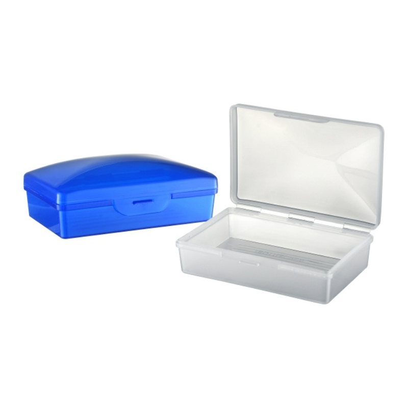 Transparent Soap Case Bathroom Sink Organizing Plastic Storage Container