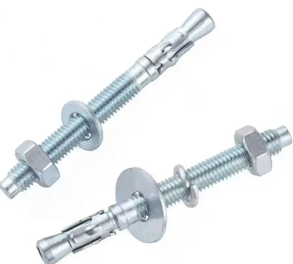 Анкерный болт клиновой 4.8, оцинкованный