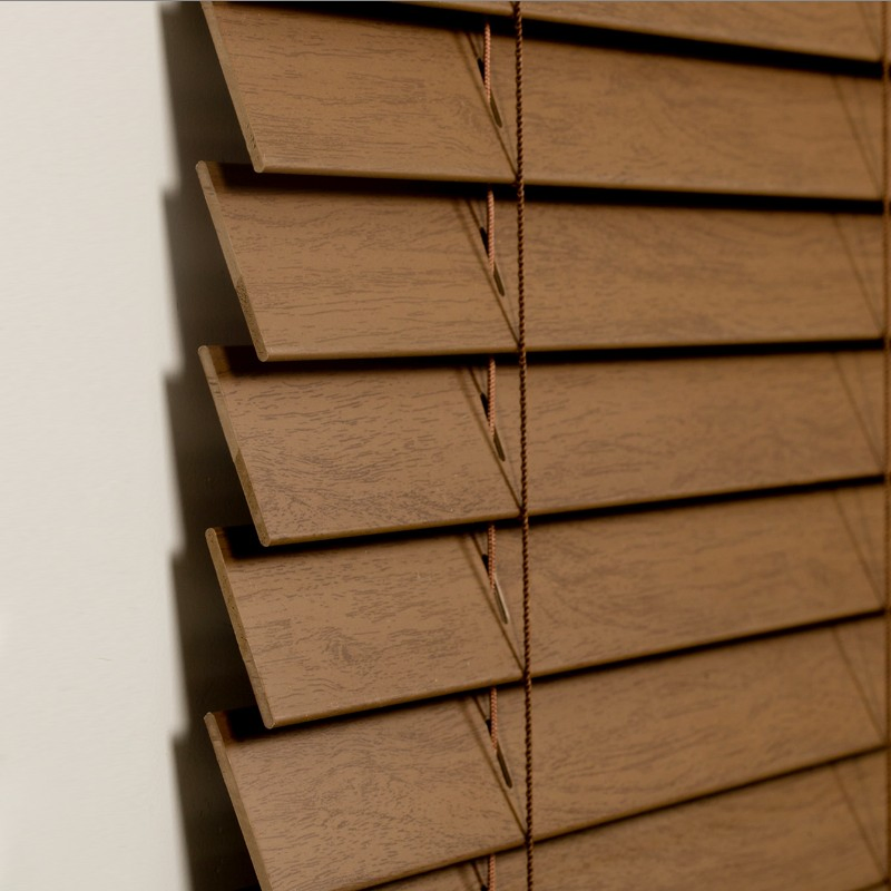 50mm Wooden and Fauxwood Blinds for Window Decoration