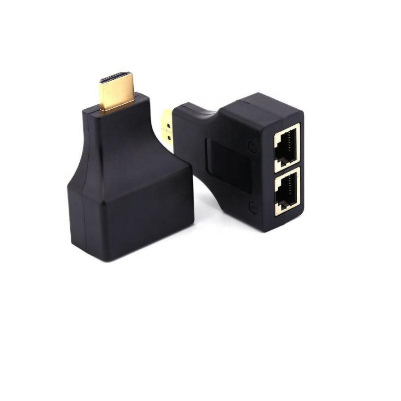 HDMI-удлинитель с Ethernet 30м, конвертер HDMI в AV