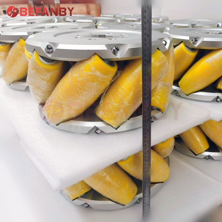 Heavy Duty S-S Industrial Agv Cart Mecanum Wheel 4 Inch 100 Kg