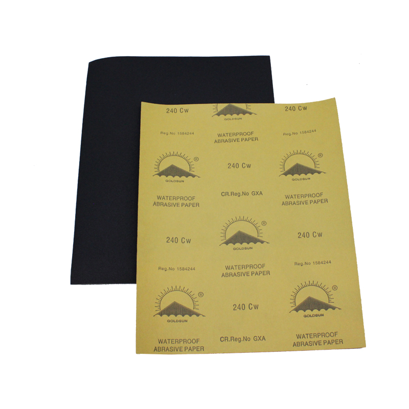 Влагостойкая наждачная бумага 9x11 дюймов для авто