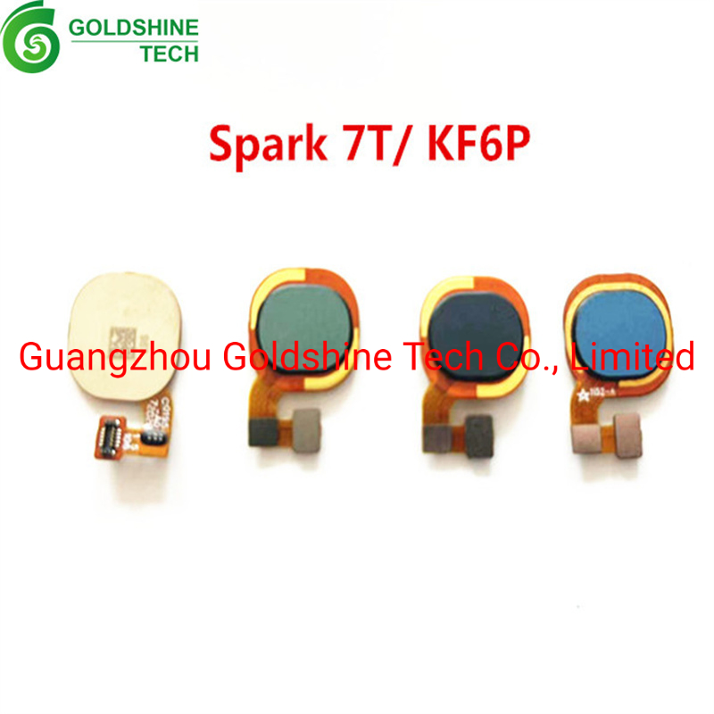 Шлейф кнопки Home и сканера отпечатков Tecno Spark 7 KF6J