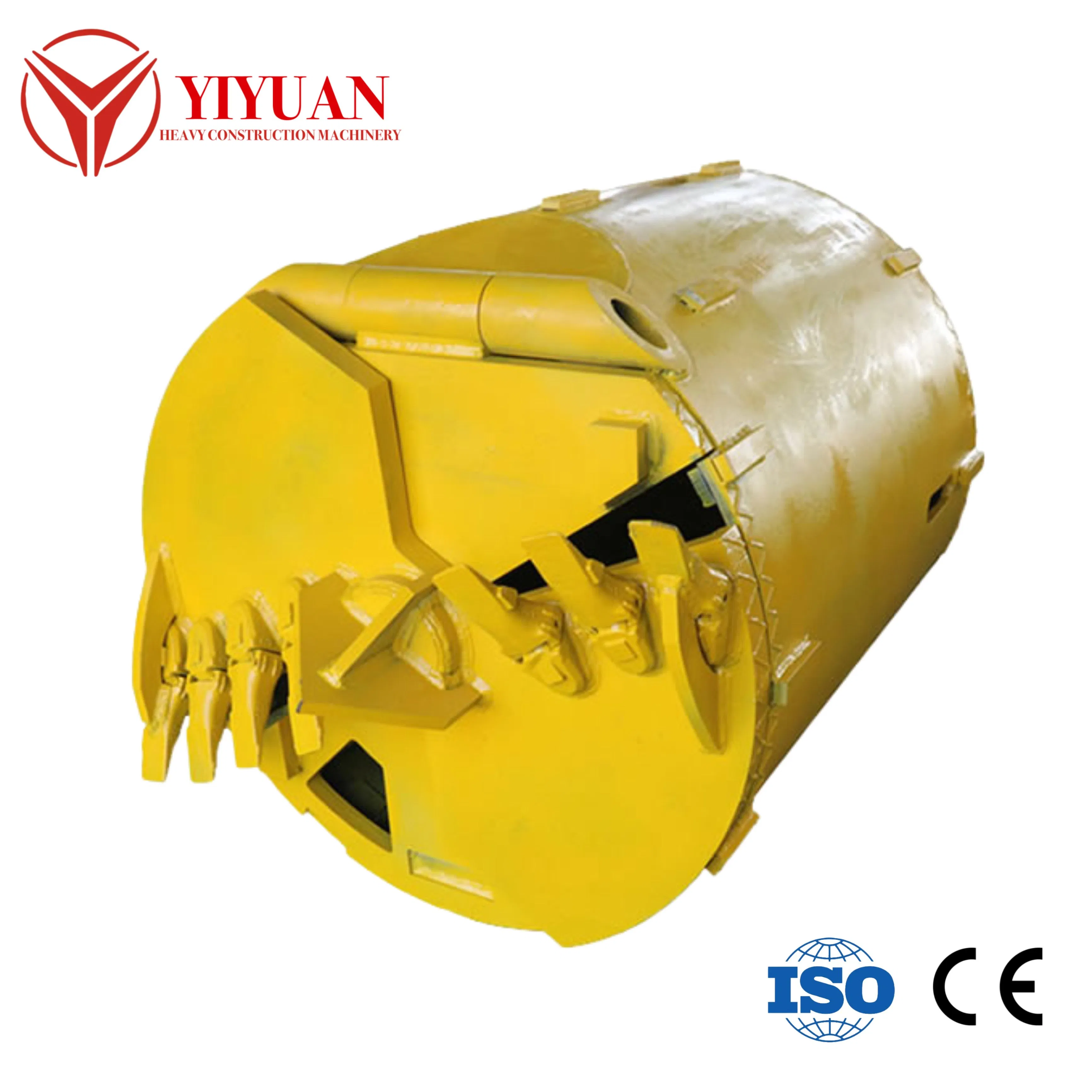 Drilling Bucket with Soil Drilling Teeth Factory Direct Drilling Equipment for Rotary Drilling Rig