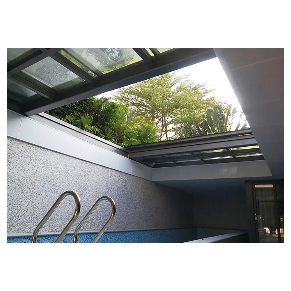 Energy Efficiency Thermal Break Aluminum Awning Electric Skylights