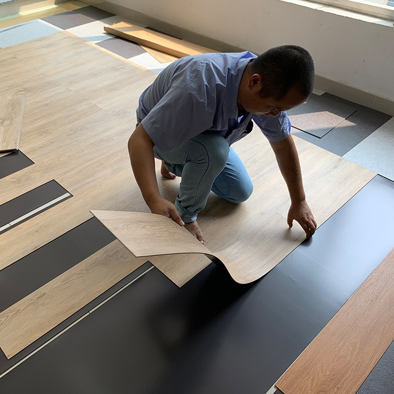 Quick-Install Magnetic Flooring System with PVC Composite Tiles for Moisture Resistance