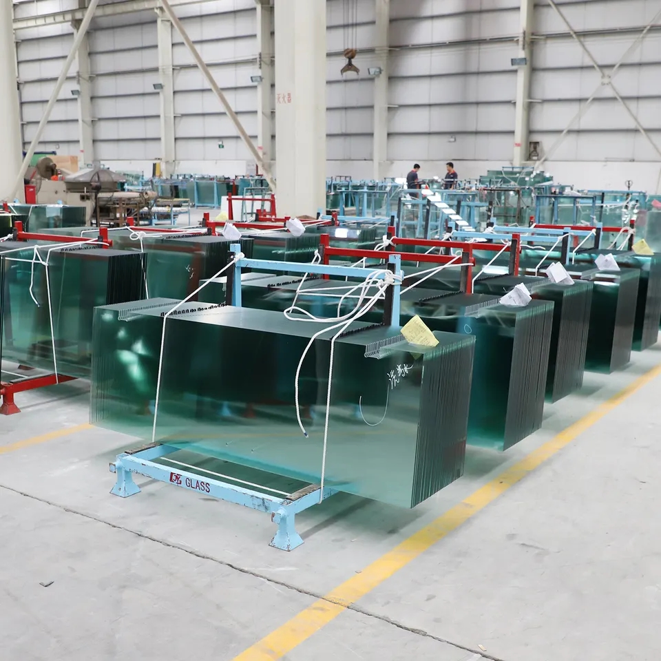 Factory Direct Sale Tempered Glass High Quality Clear Safety Insulated Laminated Toughened Building Glass