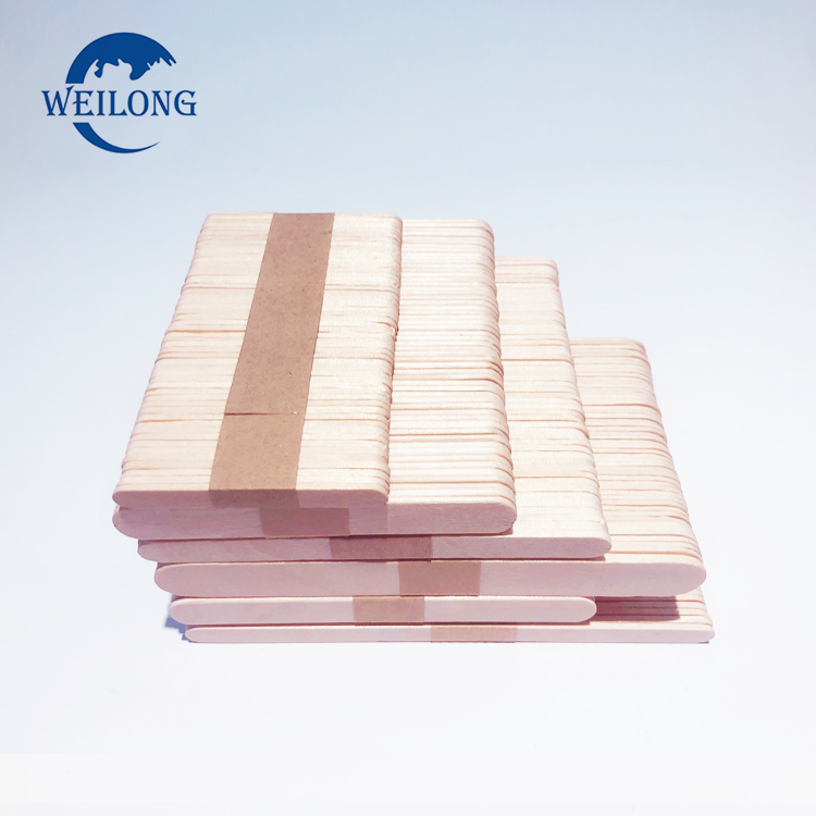 Customized Hot-Stamping Logo Printed Popsicle Sticks