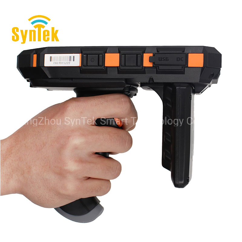 Industrial Android Tablet PC Bluetooth 5m Long Range Active Handheld UHF RFID Reader and Writer