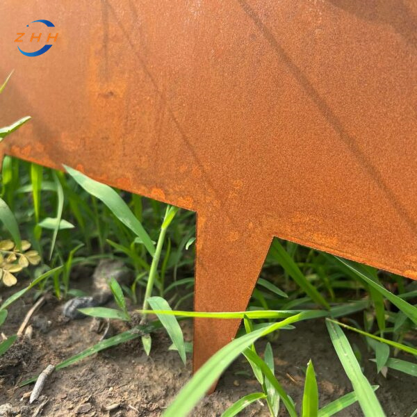 Black Steel Lawn Edging Garden Edging Landscape Edging Garden Border Edging for Landscaping