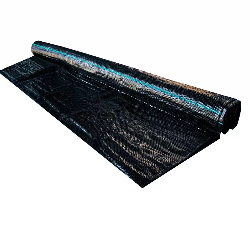 PP or PE Weed Barrier Weeding Cloth Mat Anti-Grass Cover Ground Fabric