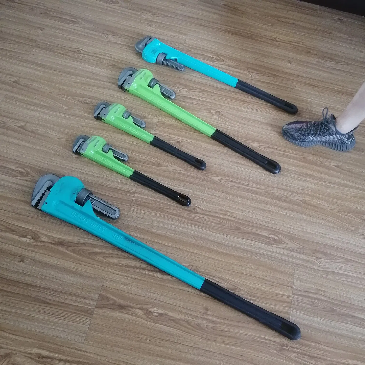 Heavy Duty Angled Quick Release Pipe Spanner Speediness Fast Pipe Wrench