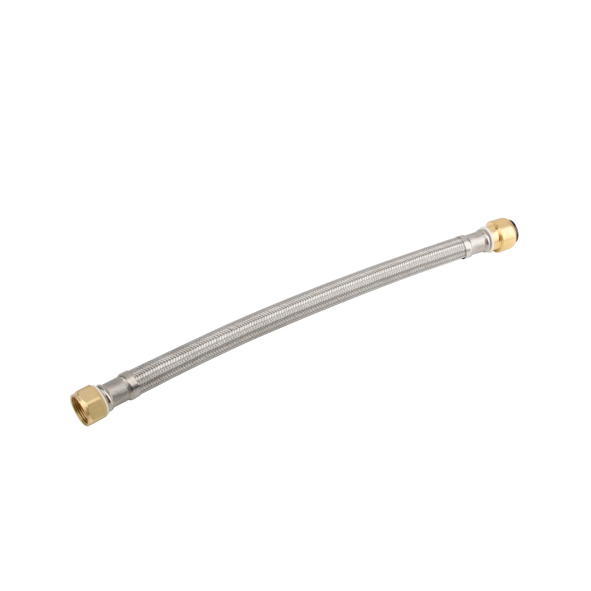 3/4'' Push-Fit X 3/4'' Fip Braided Stainless Steel Repair Hose
