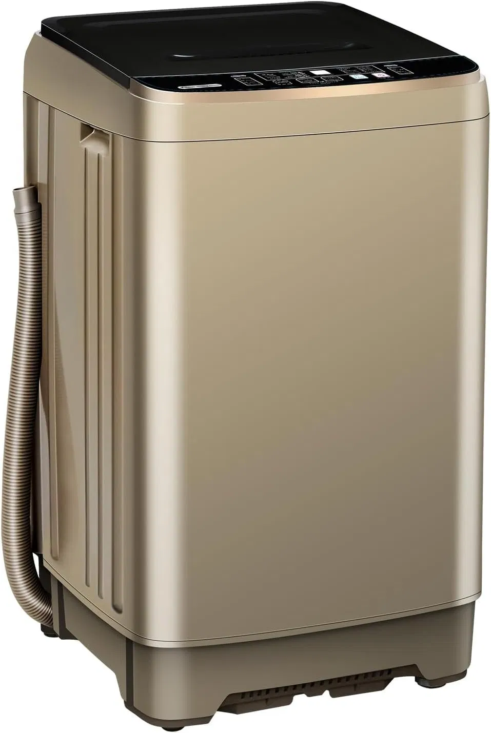 Hot-Selling 9kg Big Capacity Fully Automatic Top Loading Clothes Home Washing Machine Glass Lid