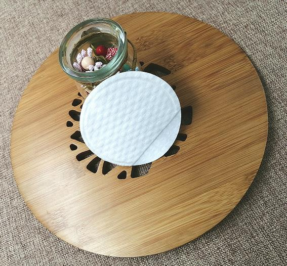 Round Cotton Pad for Face Makeup Remover Soft and Thin Pads for Toner and Skincare