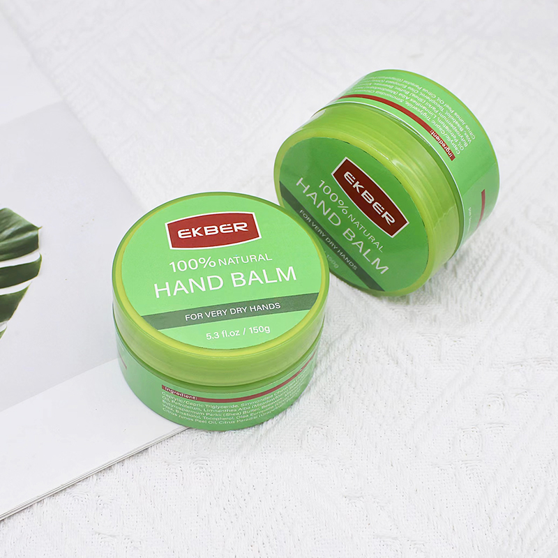 Customize Logo Ekber Repairing Skin Care Soften Skin Coconut Extract Highly Effective Moisture Hand Balm