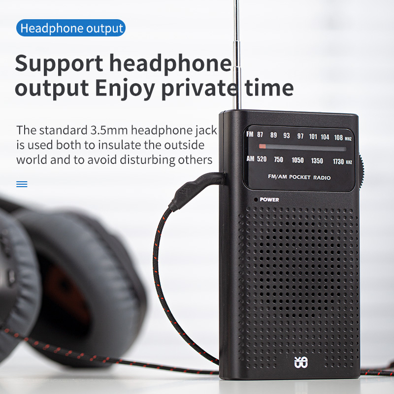 Портативное радио AM/FM W-908 для пожилых