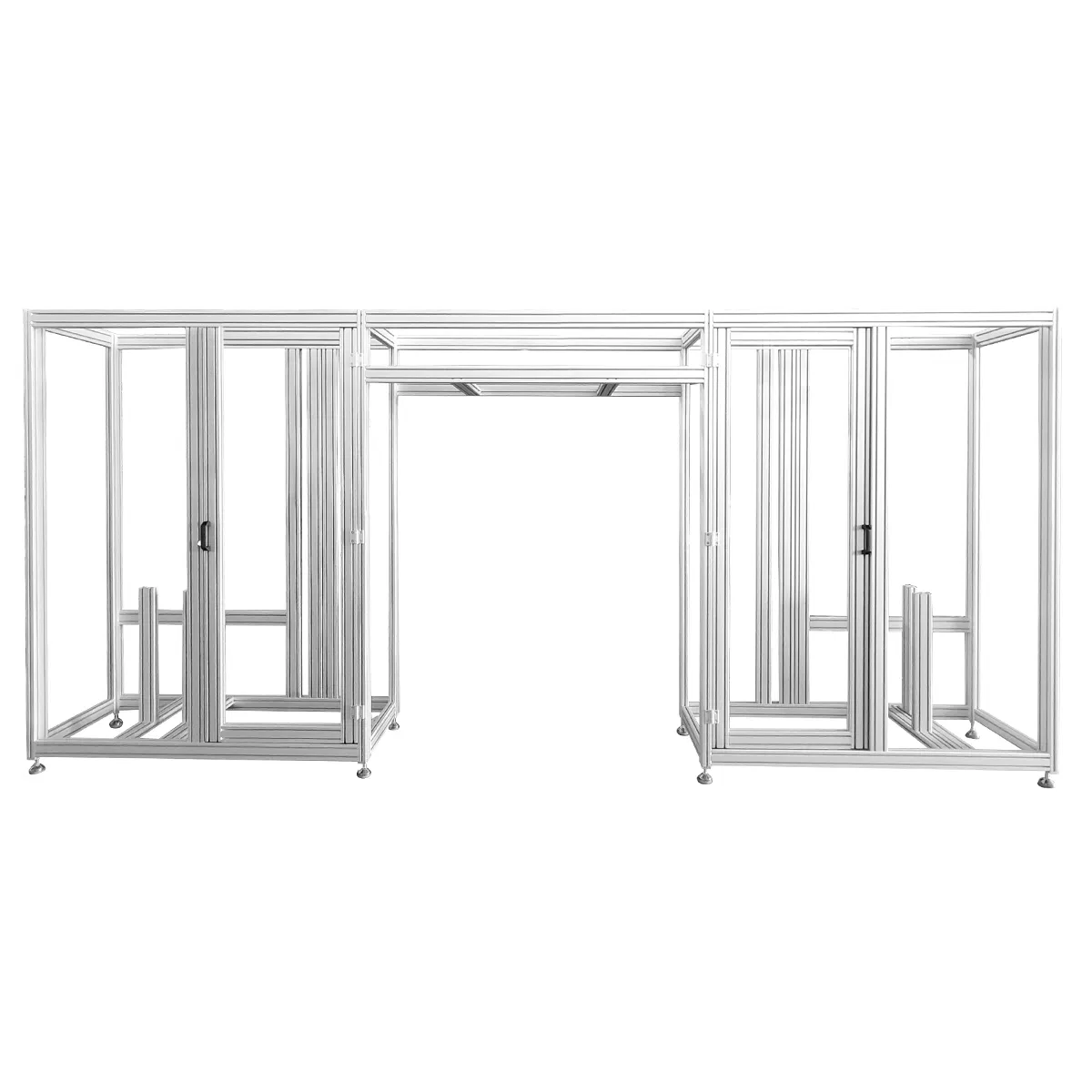 Premium 6000 Series Silver Anodized Aluminum Profile for Conveyor Systems