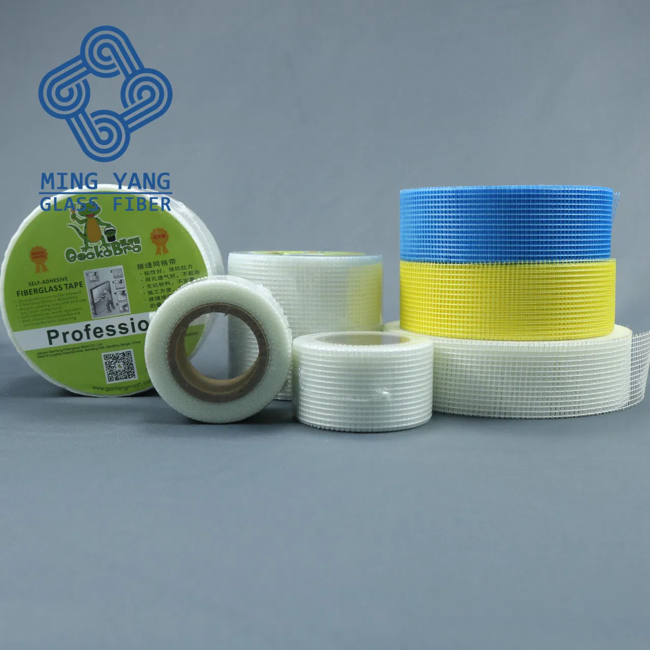 Self Adhesive Construction Drywall Joint Fibreglass Mesh Fibre Glass Tape