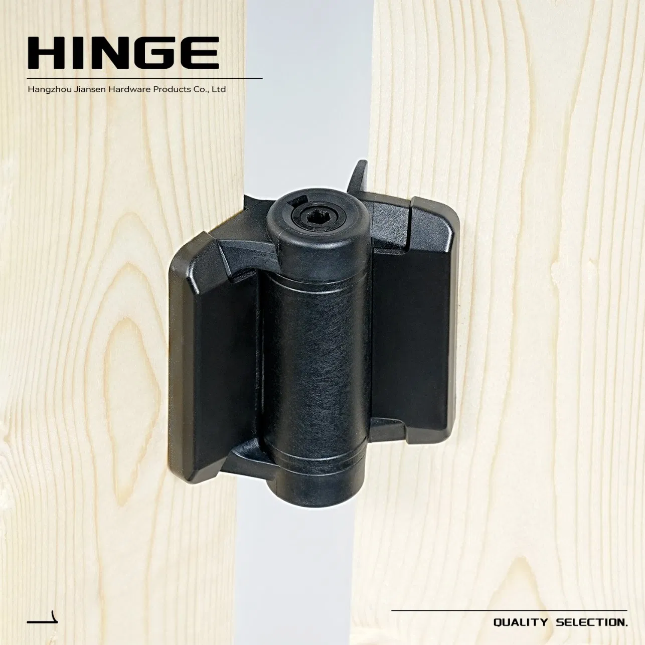 Adjustable Nylon Self Closing Safety Key Lockable Gate Latch and Gate Hinges