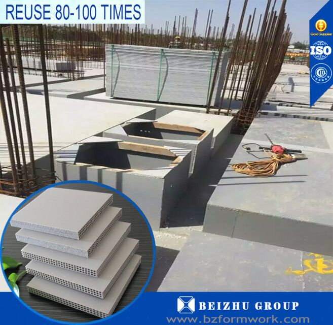 Plastic Sheet Concrete Formwork Waterproof and Environmental