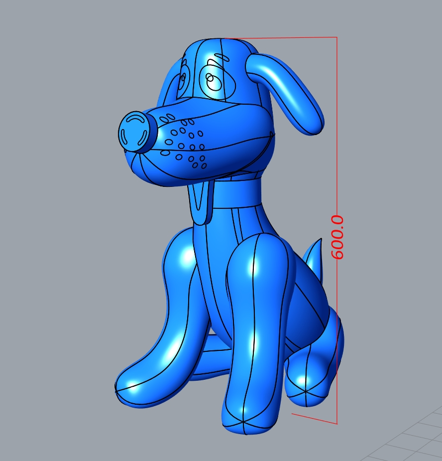 Boyi Giant Inflatable Movie Character Dog Inflatable Animal Cartoon for Event