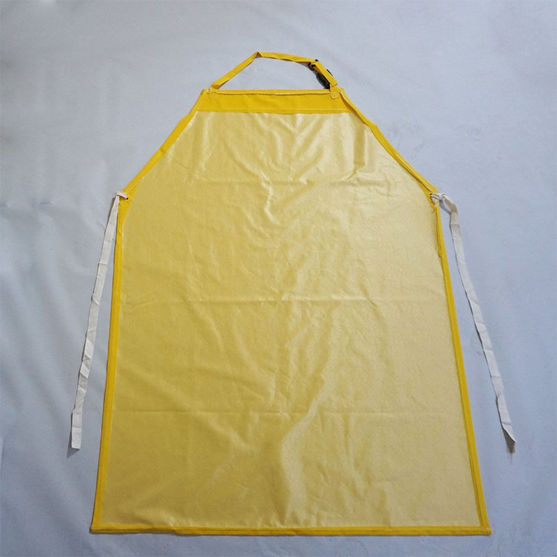 Custom Logo Adjustable Long PVC Polyester Cleaning Waterproof Apron for Women Men