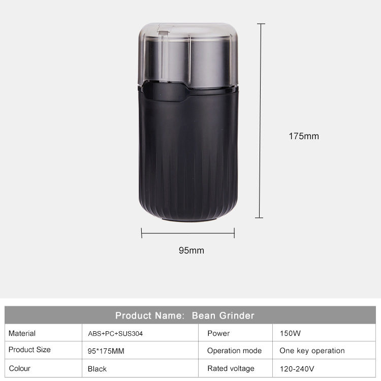 OEM Professional Wholesale Automatic Coffee Bean Grinder Machine Electric Portable Espresso Coffee Grinder