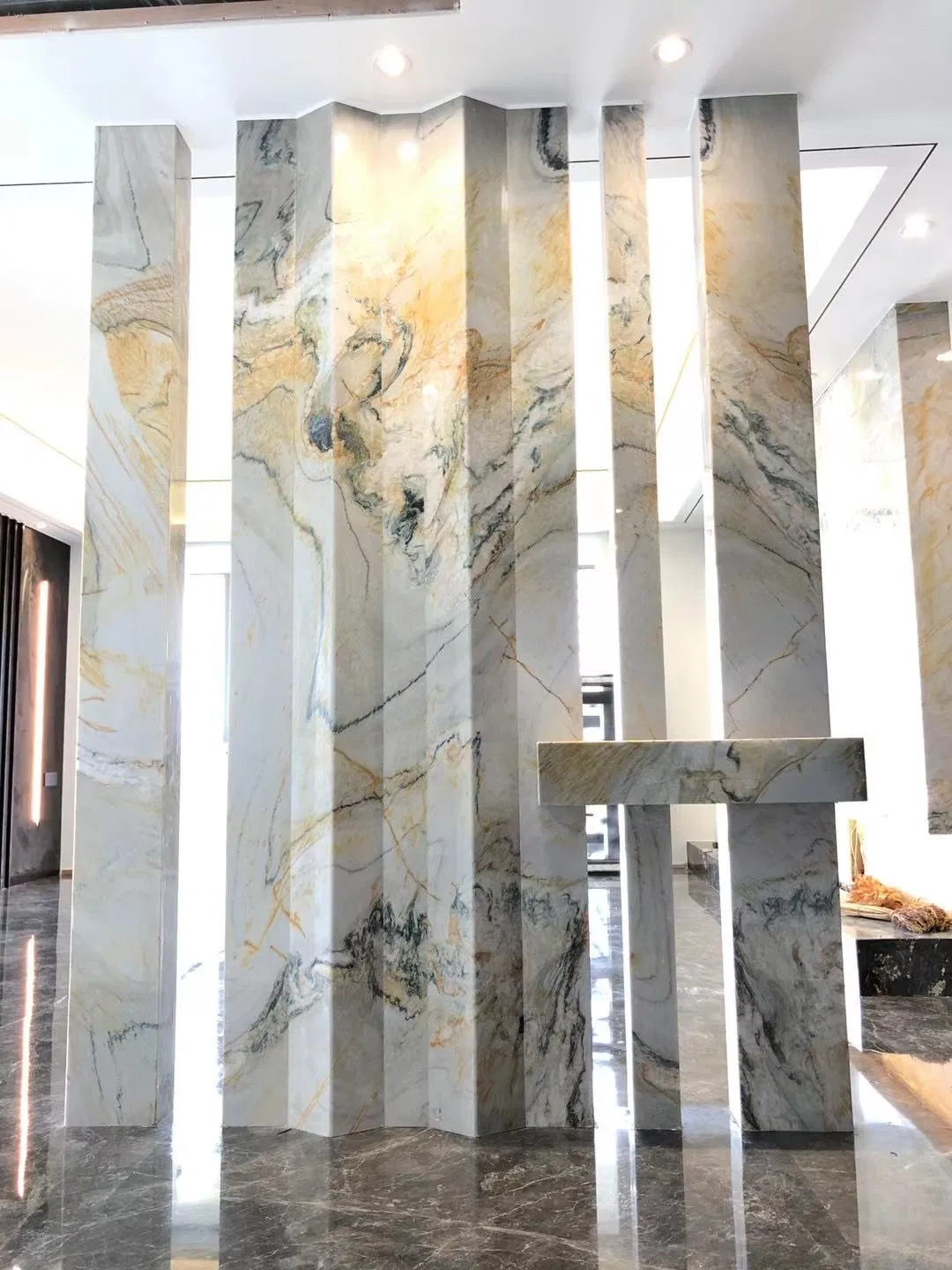 Macaubas Fatancy Quartzite for Slab Counter Top Tile